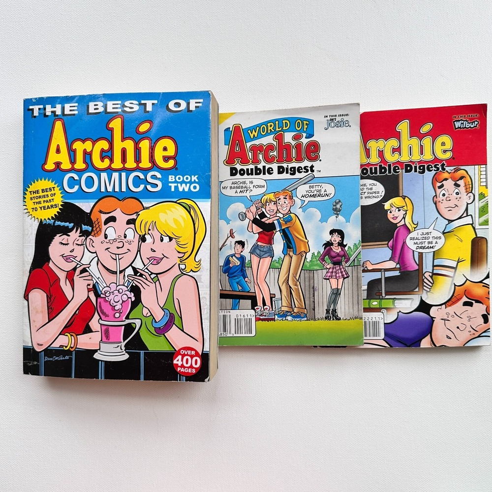 Collectibles Archie Comics Book Two & 2 Double Digest‎ Book 16 & 222